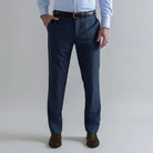 The Slate Blue Richmond Custom Dress Pant Custom Pant- Ledbury
