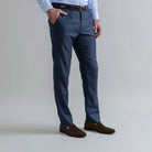 The Slate Blue Richmond Custom Dress Pant Custom Pant- Ledbury