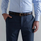 The Slate Blue Richmond Custom Dress Pant Custom Pant- Ledbury