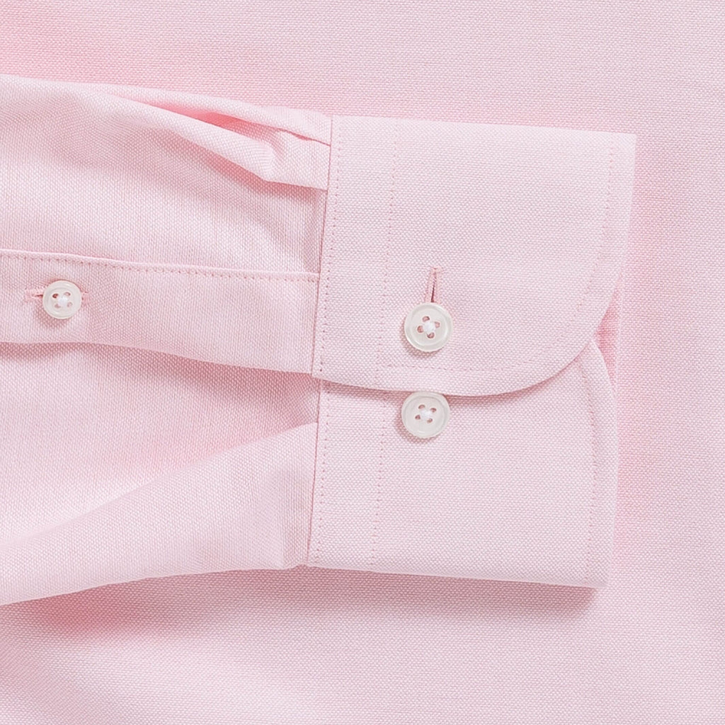 The Pink Mayfield Oxford Custom Shirt Custom Dress Shirt- Ledbury