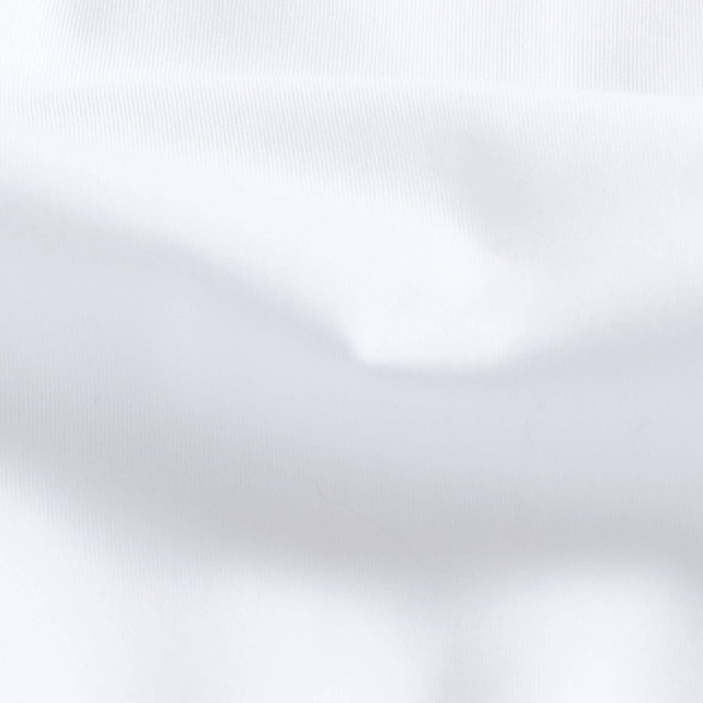 The White Madison Fine Twill Custom Shirt Custom Dress Shirt- Ledbury