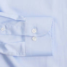 The Blue Madison Fine Twill with French Placket Custom Shirt Custom Dress Shirt- Ledbury