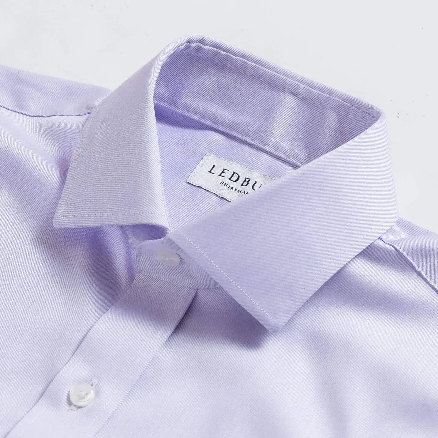 The Lavender Sanders Non Iron Fine Twill Custom Shirt Custom Dress Shirt- Ledbury