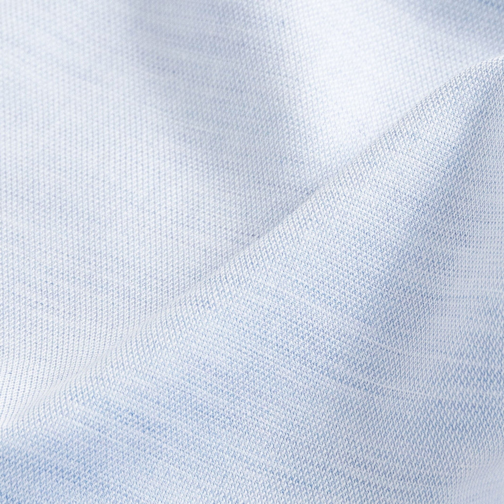 The Light Blue Brompton Mouline Custom Shirt Custom Dress Shirt- Ledbury