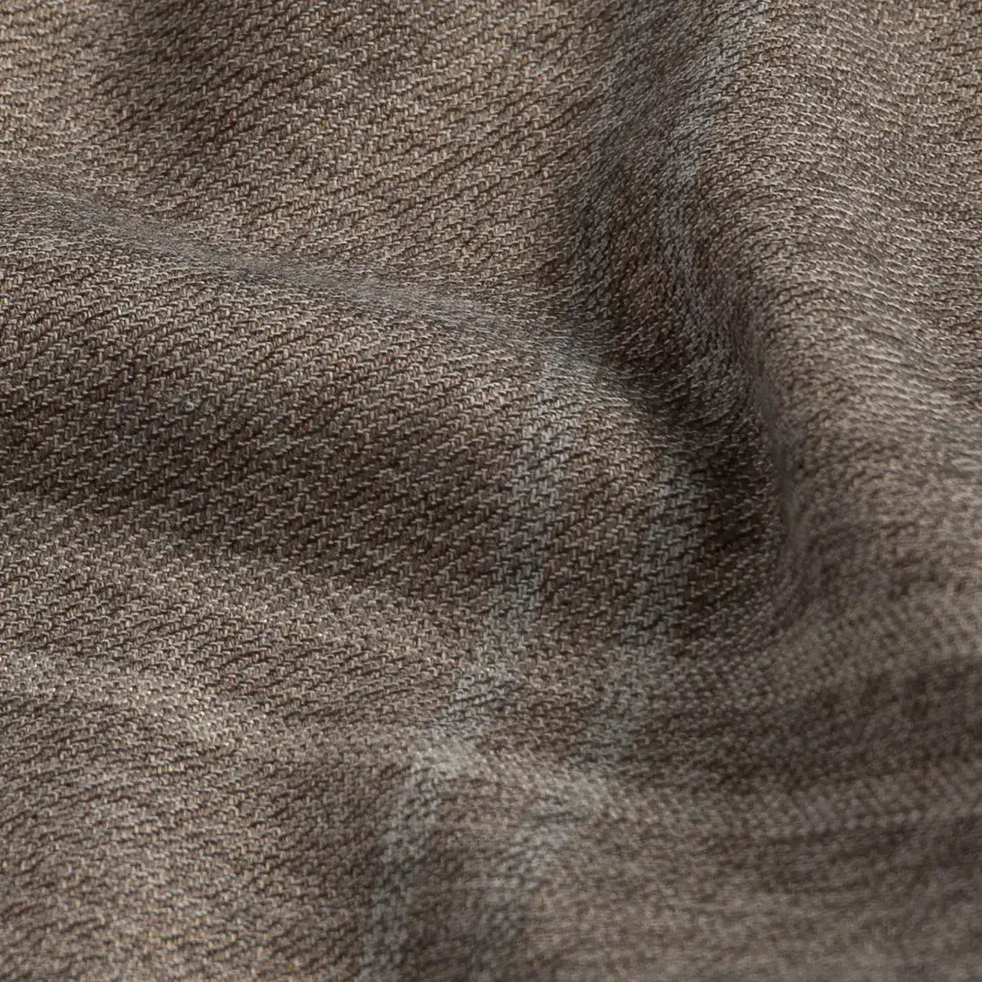 The Soft Brown Hartmann Flannel Custom Shirt Custom Casual Shirt- Ledbury