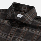 The Hickory Hartmann Flannel Custom Shirt Custom Casual Shirt- Ledbury