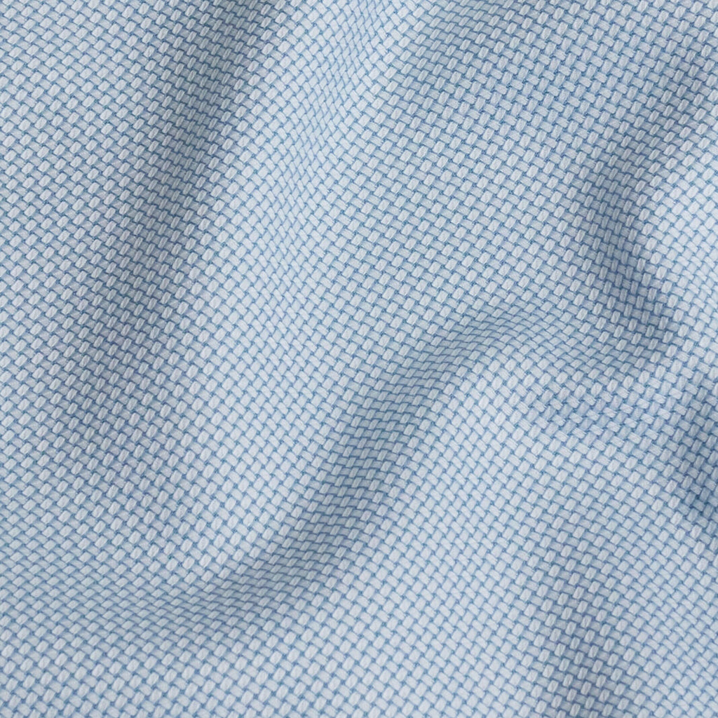 The Aqua Green Alston Non Iron Dobby Custom Shirt Custom Dress Shirt- Ledbury