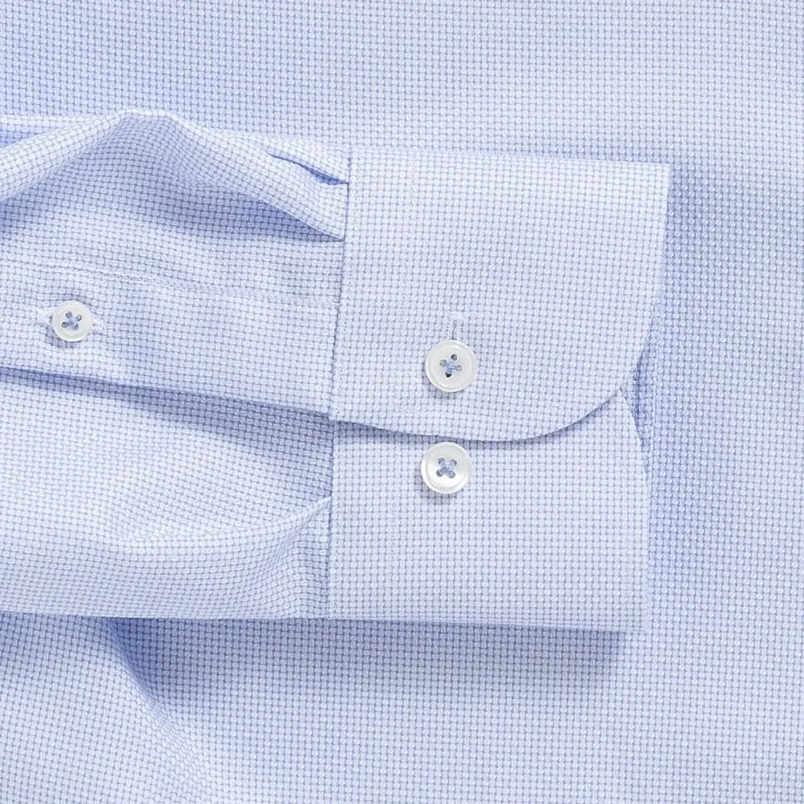 The Sky Blue Alston Non Iron Dobby Custom Shirt Custom Dress Shirt- Ledbury