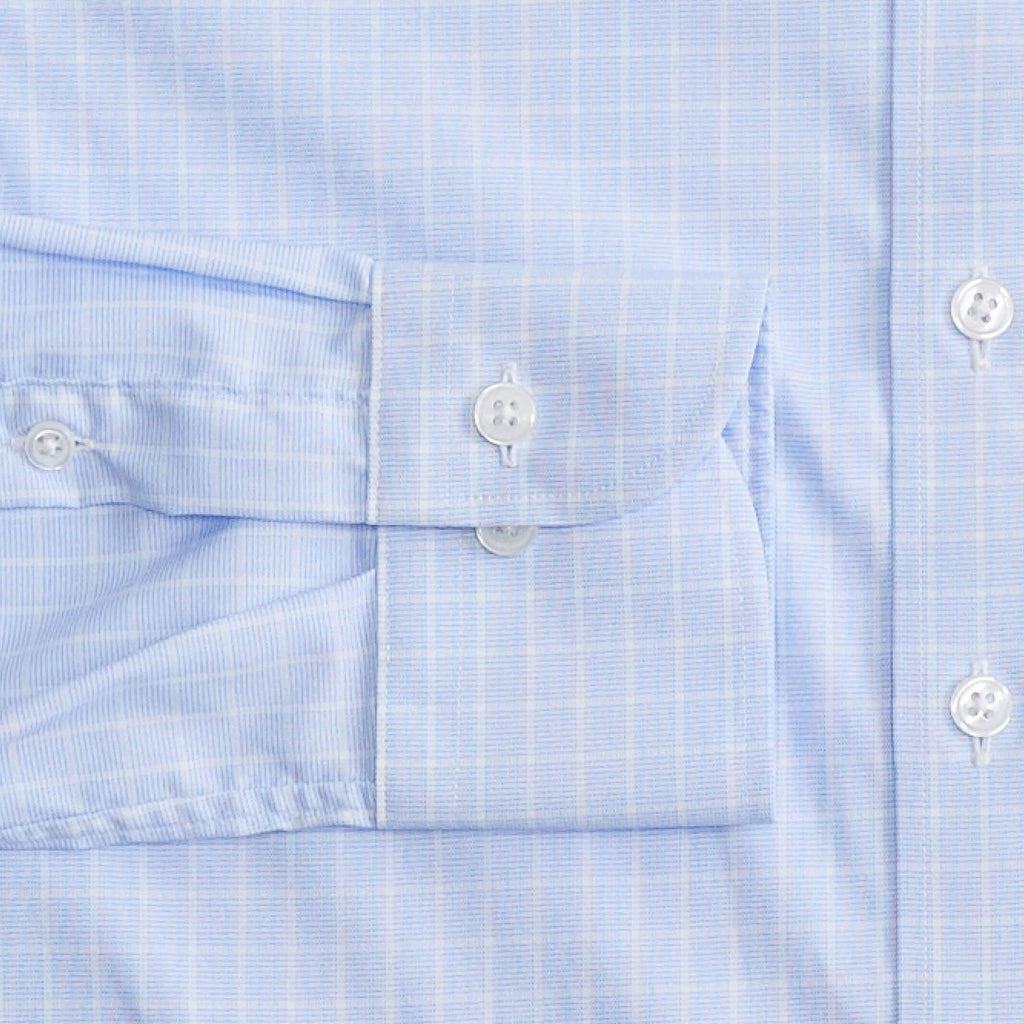 The Light Blue Winford Performance Custom Shirt Custom Dress Shirt- Ledbury