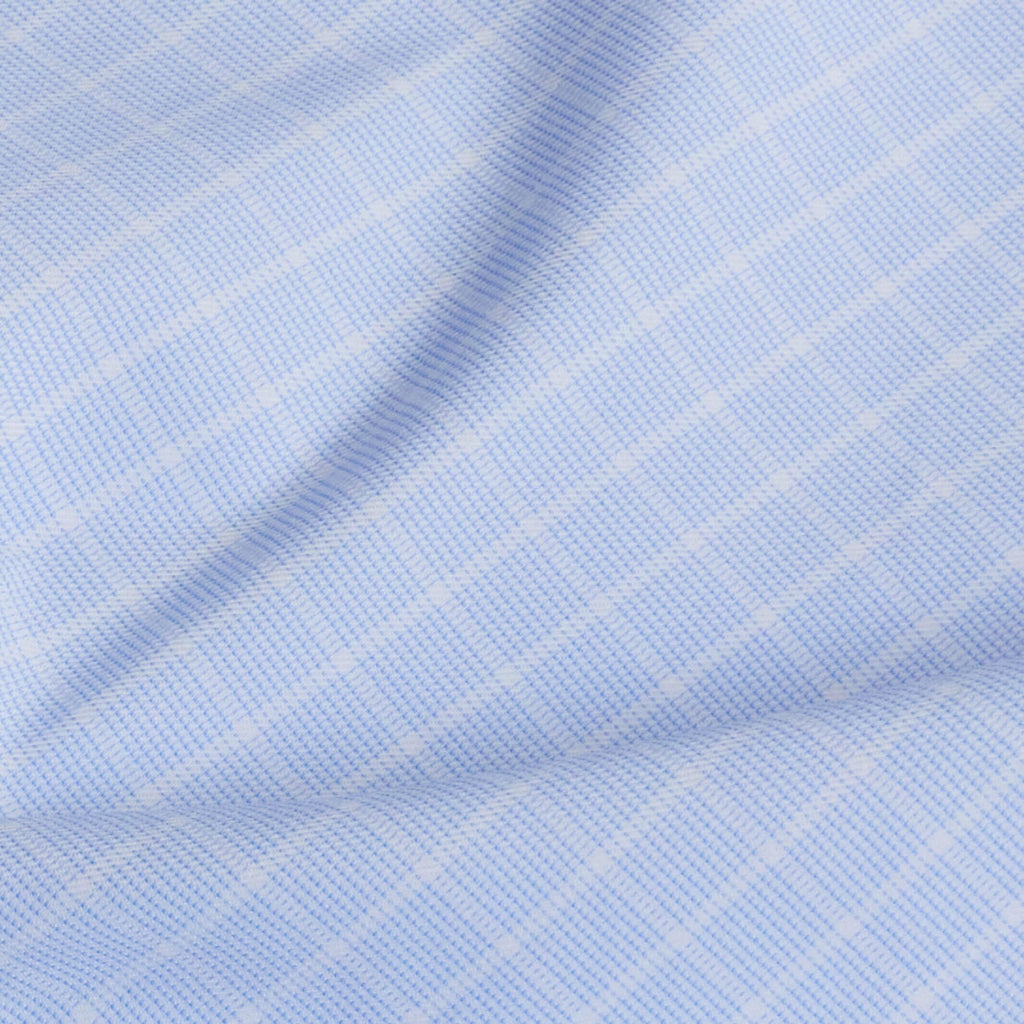 The Light Blue Winford Performance Custom Shirt Custom Dress Shirt- Ledbury