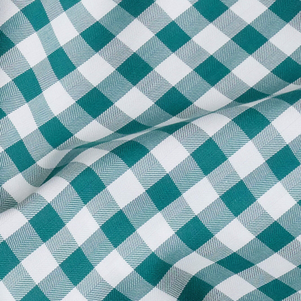 The Juniper Wrenfield Gingham Custom Shirt Custom Dress Shirt- Ledbury