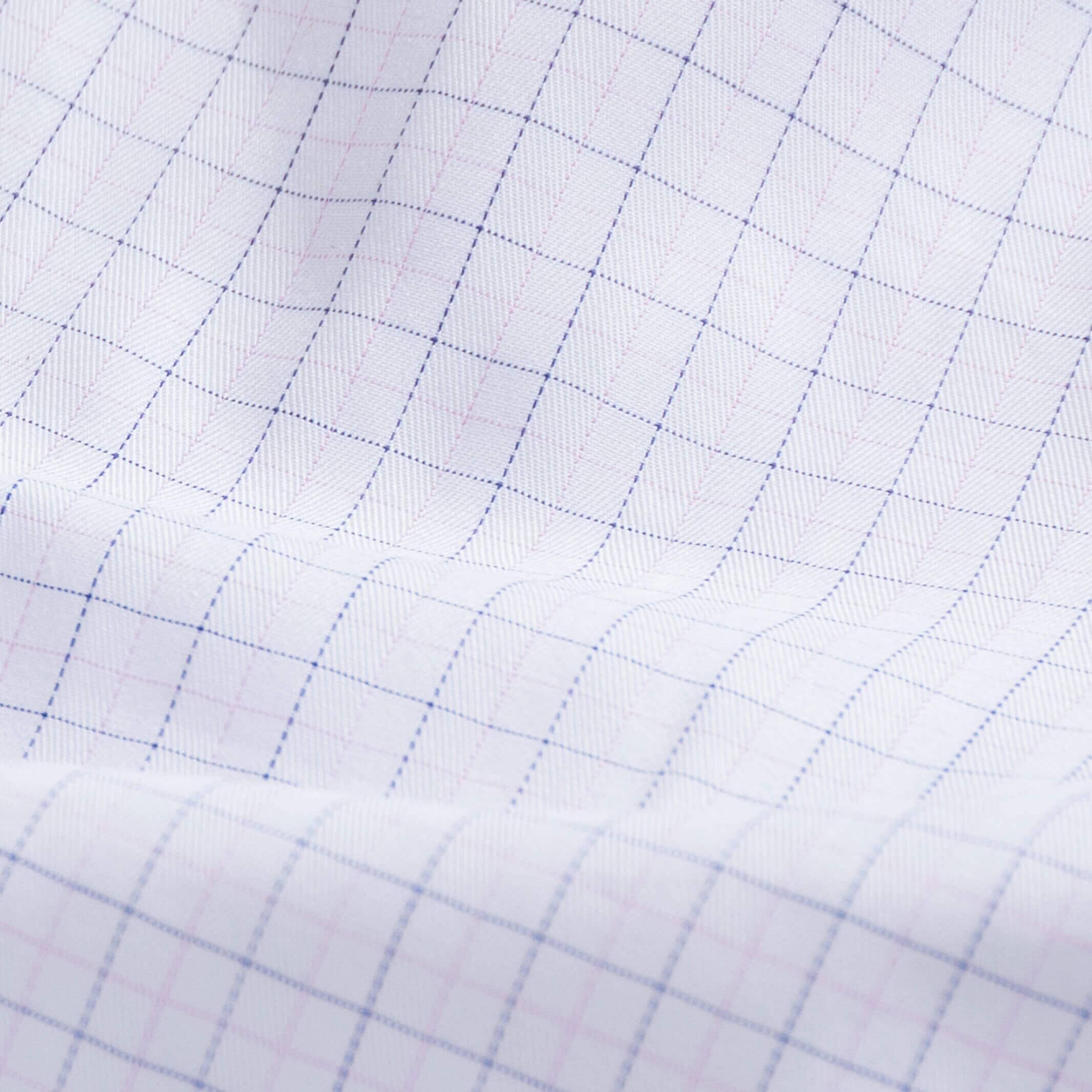 The Pink Singer Check Custom Shirt Custom Dress Shirt- Ledbury