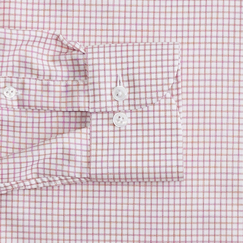 The Red Owen Check Custom Shirt Custom Dress Shirt- Ledbury