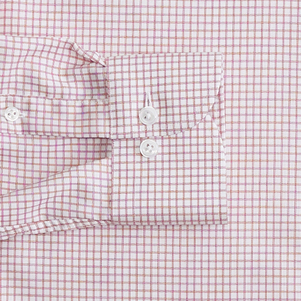 The Red Owen Check Custom Shirt Custom Dress Shirt- Ledbury