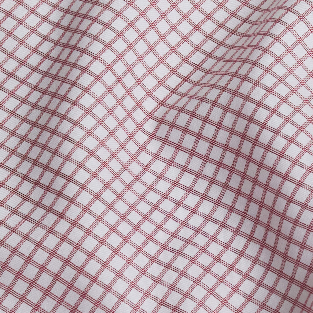 The Red Owen Check Custom Shirt Custom Dress Shirt- Ledbury