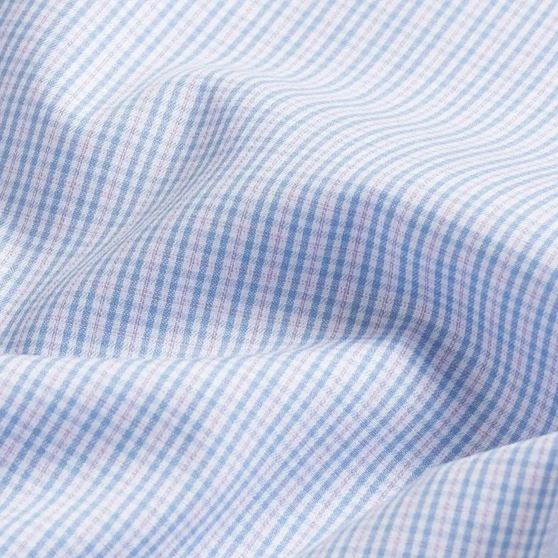 The Light Pink Kent Tattersall Custom Shirt Custom Dress Shirt- Ledbury