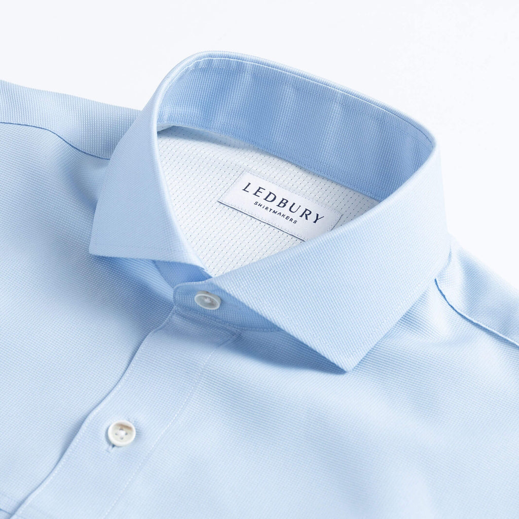 The Sky Blue Tulu Custom Fishing Shirt Custom Casual Shirt- Ledbury