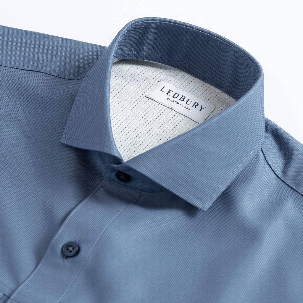 The Blue Tulu Custom Fishing Shirt Custom Casual Shirt- Ledbury