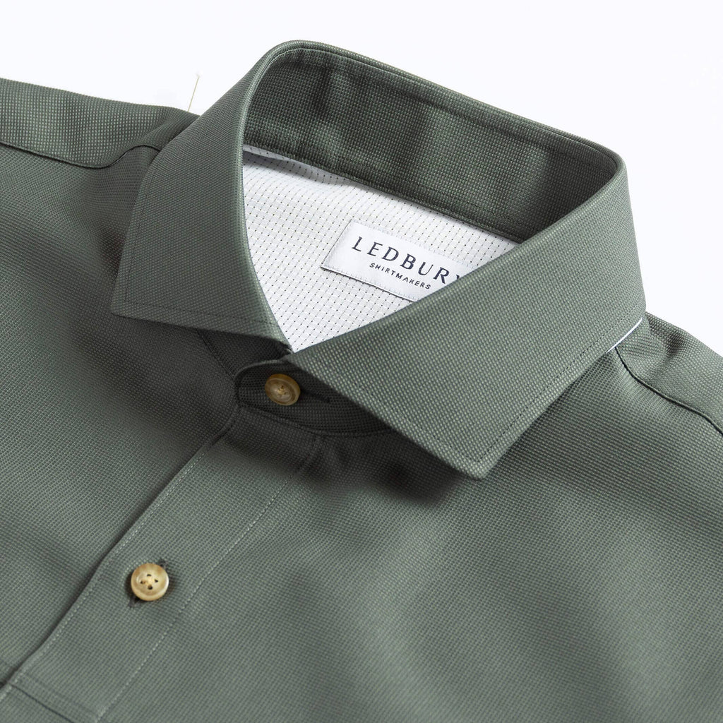 The Olive Tulu Custom Fishing Shirt Custom Casual Shirt- Ledbury