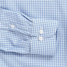 The Blue Journey Flex Performance Gingham Custom Shirt Custom Dress Shirt- Ledbury