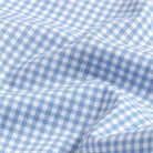 The Blue Journey Flex Performance Gingham Custom Shirt Custom Dress Shirt- Ledbury