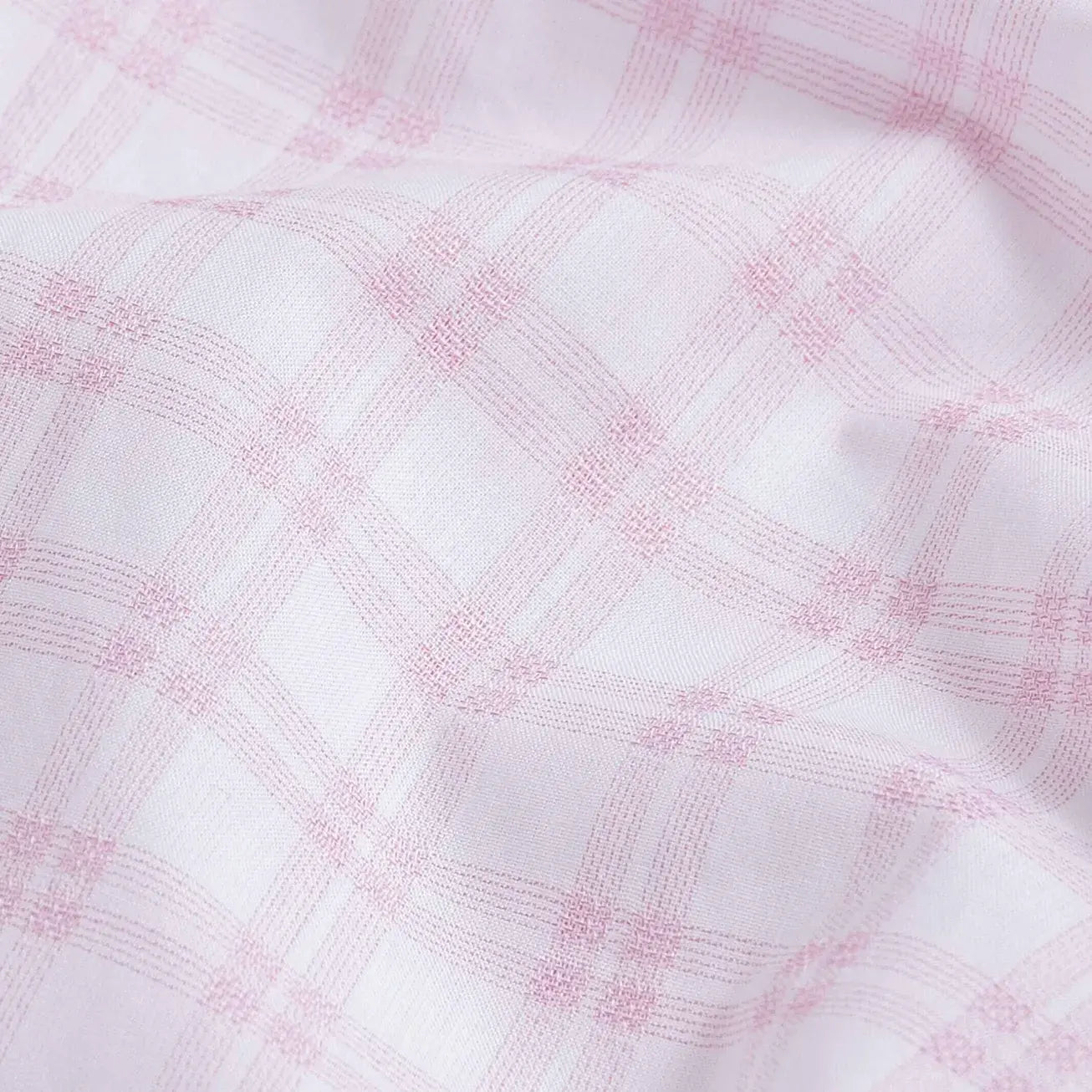The Pink Ellis Plaid Custom Shirt Custom Dress Shirt- Ledbury