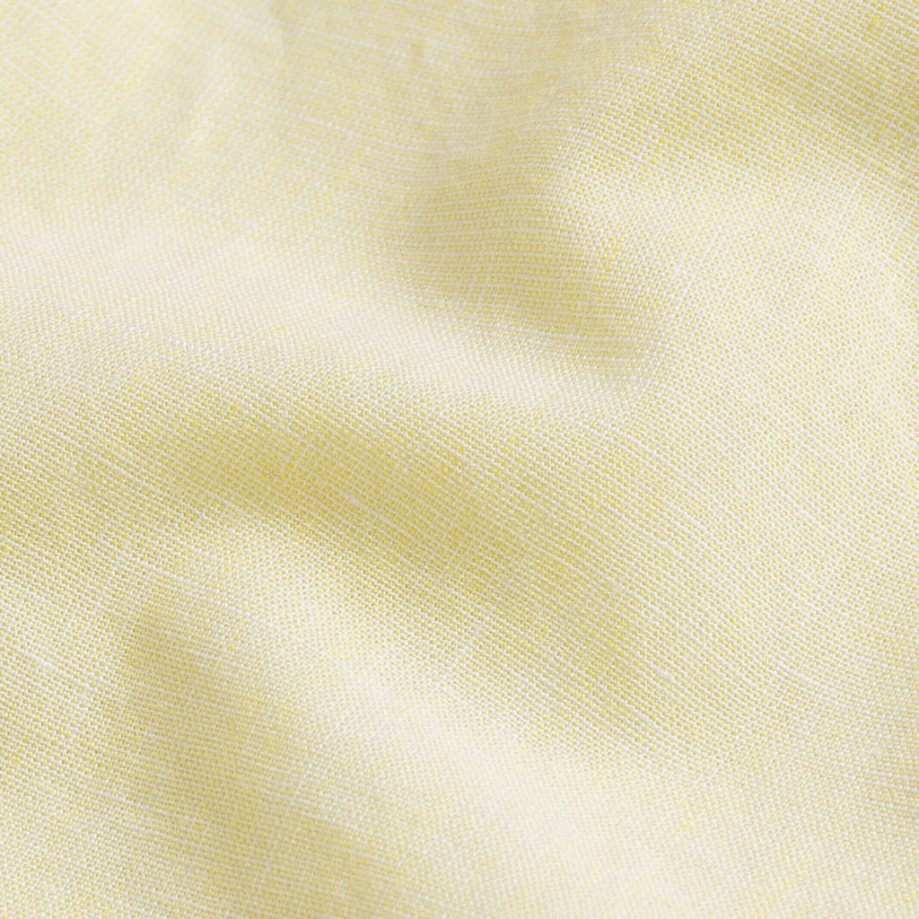 The Yellow Barretto Cotton Linen Custom Shirt Custom Casual Shirt- Ledbury
