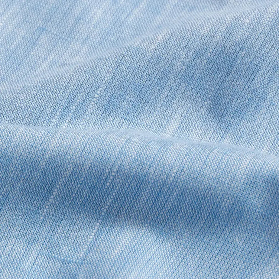 The Light Blue Sandoval Oxford Chambray Custom Shirt Custom Casual Shirt- Ledbury