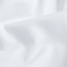 The White Signature Fine Twill with Navy Buttons Custom Shirt Custom Dress Shirt- Ledbury