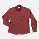 The Redwood Malone Washed Twill Utility Custom Shirt Custom Casual Shirt- Ledbury