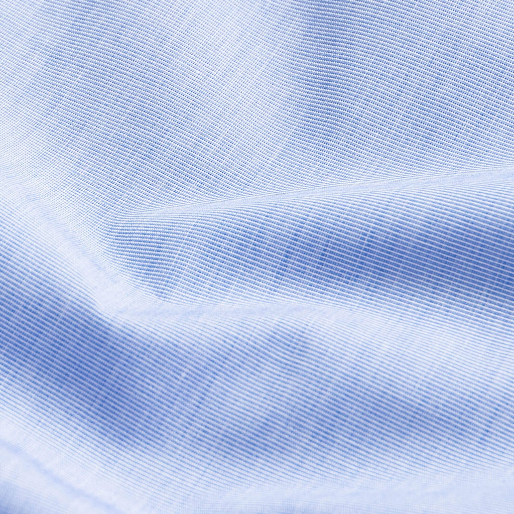 The Sky Blue Whitman Chambray Custom Shirt Custom Dress Shirt- Ledbury