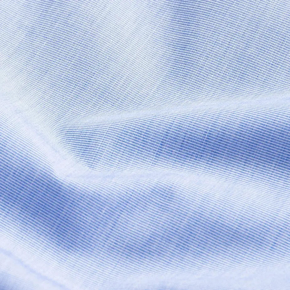 The Sky Blue Whitman Chambray Custom Shirt Custom Dress Shirt- Ledbury