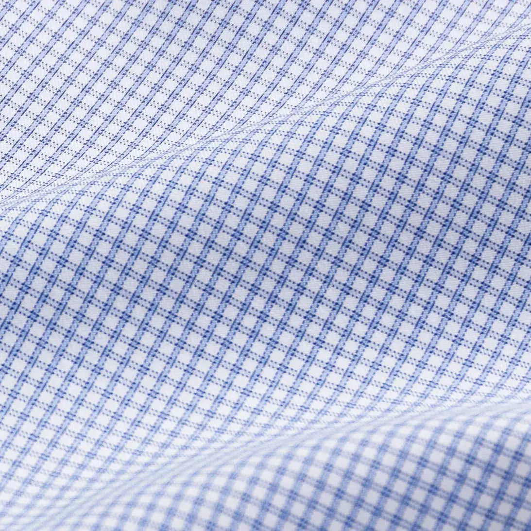 The Blue Healy Performance Twill Custom Shirt Custom Dress Shirt- Ledbury