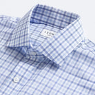 The Navy Blue Arville Comfort Strech Custom Shirt Custom Dress Shirt- Ledbury