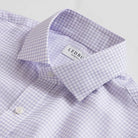 The Lavender Owenby Comfort Stretch Check Custom Shirt Custom Dress Shirt- Ledbury