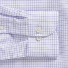 The Lavender Owenby Comfort Stretch Check Custom Shirt Custom Dress Shirt- Ledbury