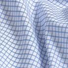 The Light Blue Owenby Comfort Stretch Custom Shirt Custom Dress Shirt- Ledbury