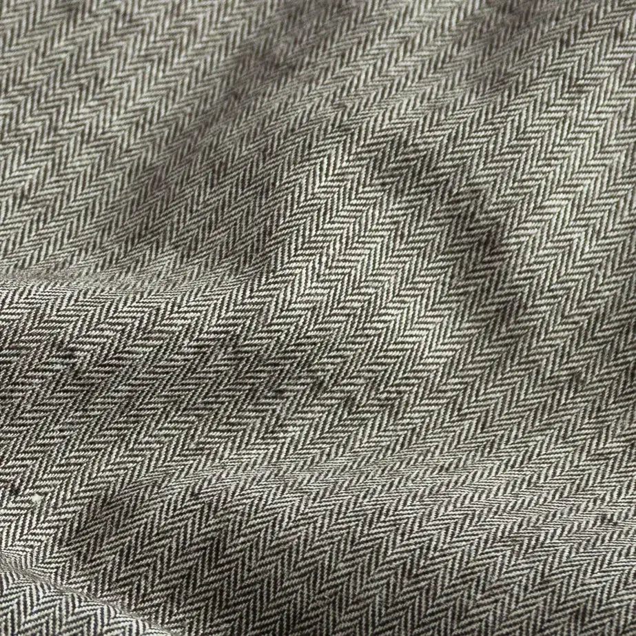 The Brown Andover Herringbone Custom Shirt Custom Casual Shirt- Ledbury