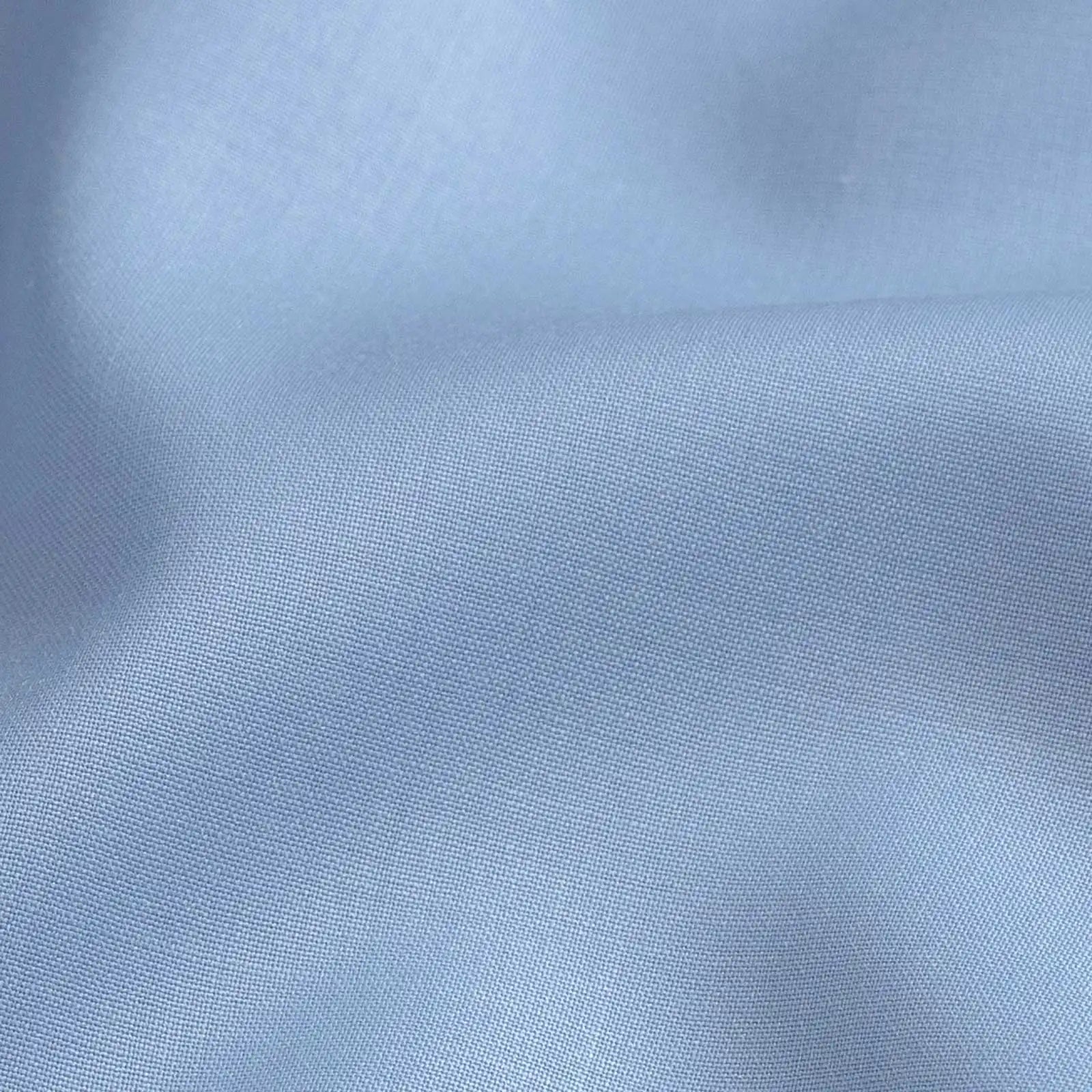 The Light Blue Reda Active Comfort Stretch Merino Custom Shirt Custom Dress Shirt- Ledbury