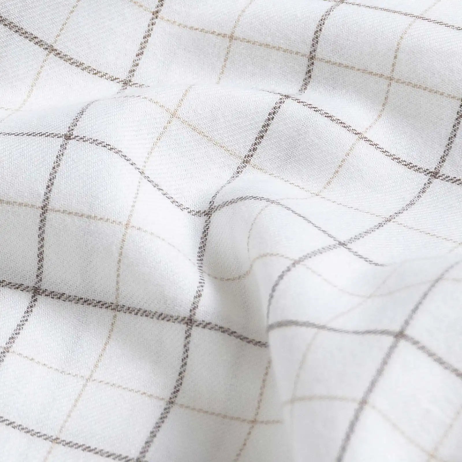 The Tan Mansfield Brushed Cotton Custom Shirt Custom Casual Shirt- Ledbury