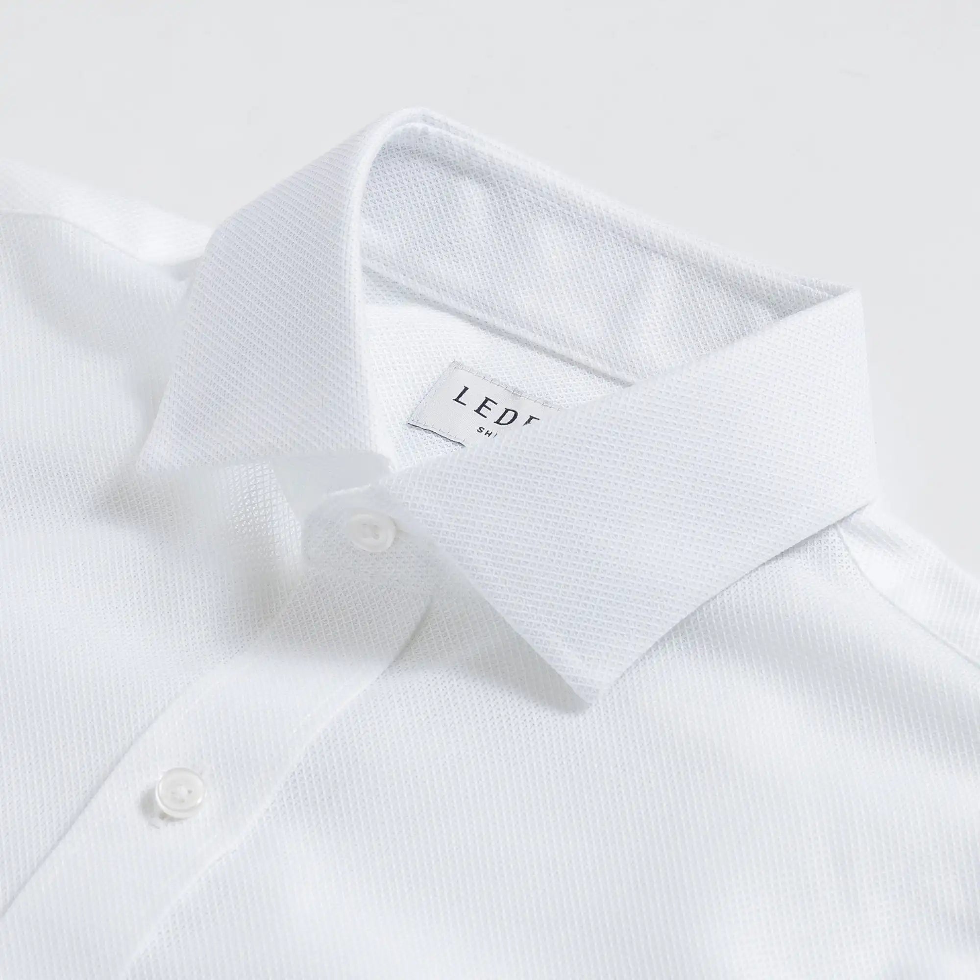 The White Vento Giro Inglese Custom Shirt Custom Dress Shirt- Ledbury
