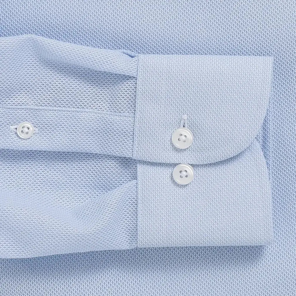 The Light Blue Vento Giro Inglese Custom Shirt Custom Dress Shirt- Ledbury