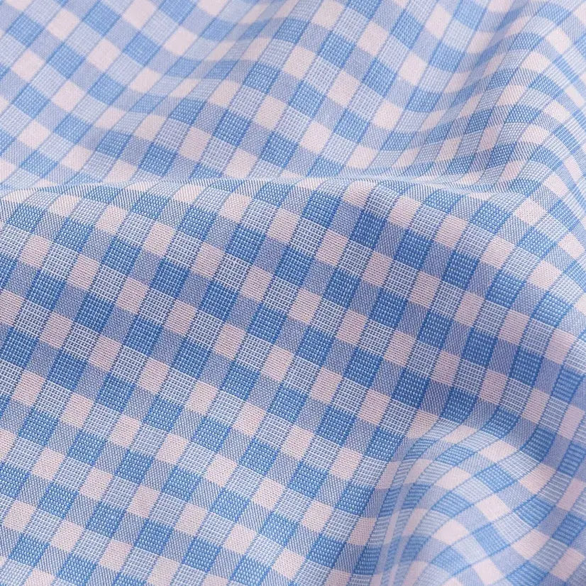 The Pink Foley Gingham Custom Shirt Custom Dress Shirt- Ledbury