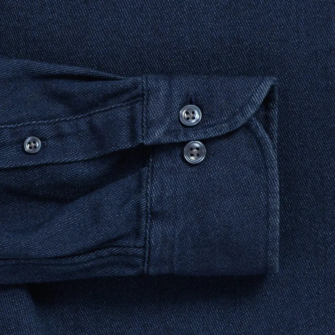The Indigo Lisden Denim Custom Shirt Custom Casual Shirt- Ledbury