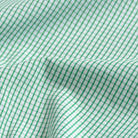 The Green Ellair Micro Check Custom Shirt Custom Dress Shirt- Ledbury