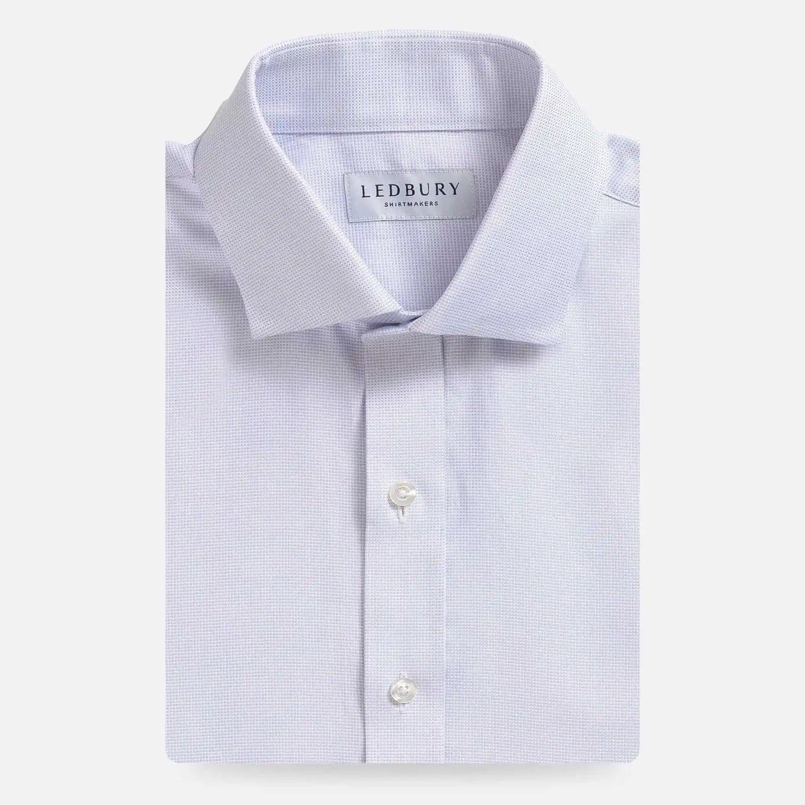 The Lavender Conwell Royal Oxford Custom Shirt Custom Dress Shirt- Ledbury
