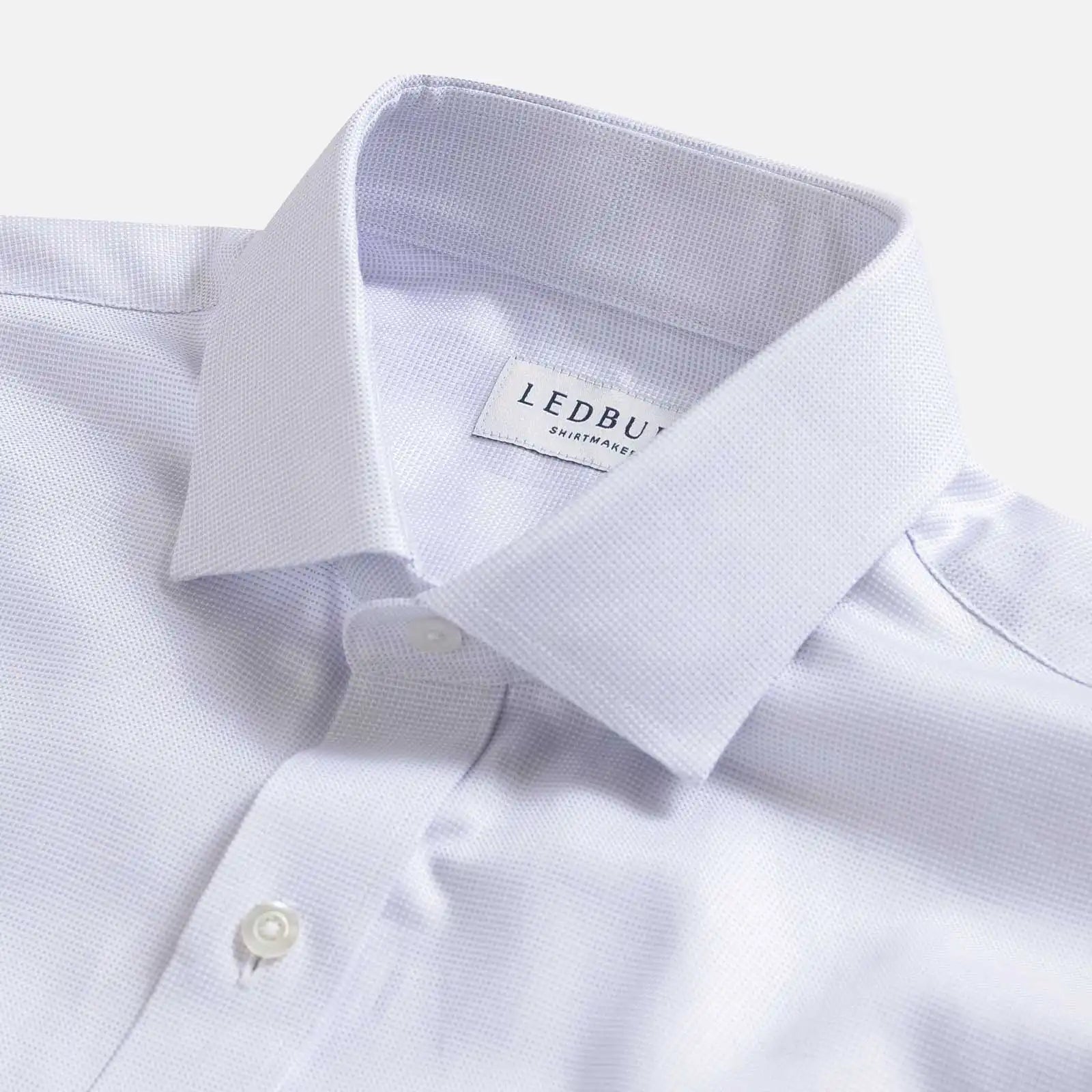 The Lavender Conwell Royal Oxford Custom Shirt Custom Dress Shirt- Ledbury