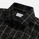 The Charcoal Orville Flannel Custom Shirt Custom Casual Shirt- Ledbury