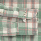 The Soft Sage Norland Flannel Custom Shirt Custom Casual Shirt- Ledbury