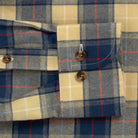 The Buff Yellow Fulton Flannel Custom Shirt Custom Casual Shirt- Ledbury